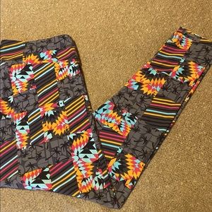 LuLaRoe TC2 leggings, size 18+, gently used